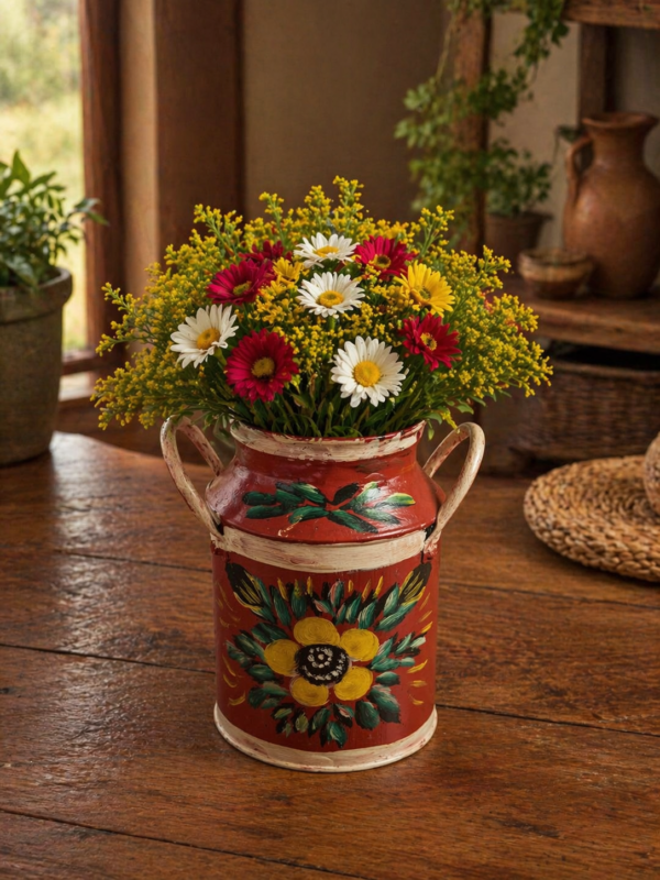 Vaso de Planta Decorativo Leiteira P