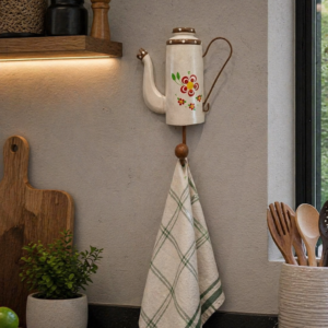 Cabide Bule Decorativo Branco