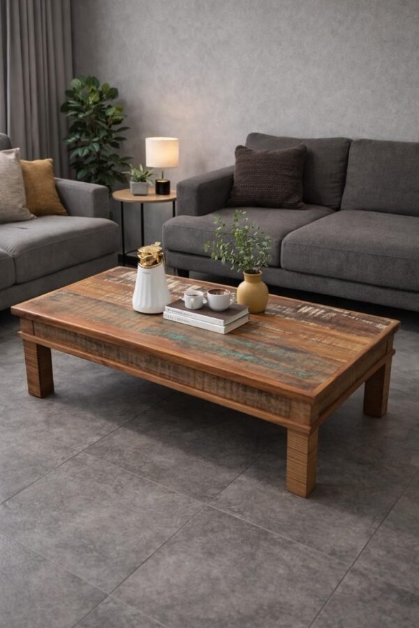 Foto do produto Mesa de Centro com Patina