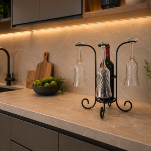 Suporte para Vinho e Taças