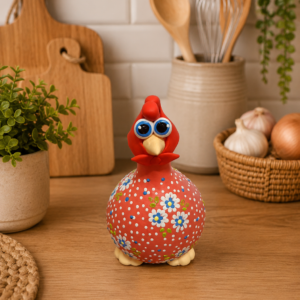 Galinha de Cabaça Decorativa