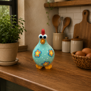 Galinha de Cabaça Decorativa