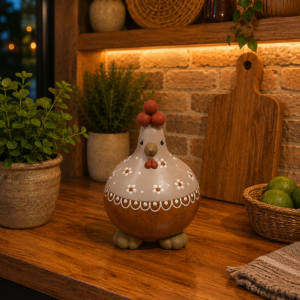 Galinha de Cabaça Decorativa