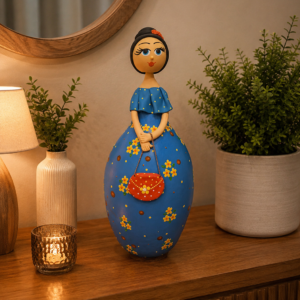 Boneca Decorativa em Cabaça G